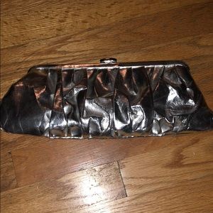 Silver Fancy Clutch